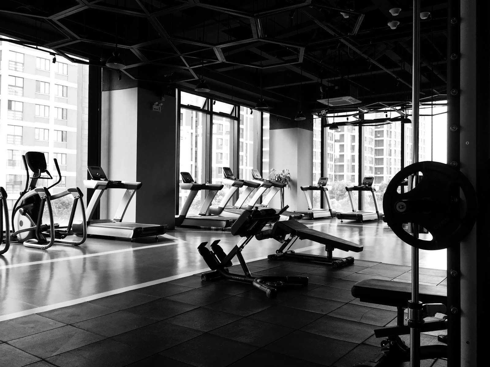 A physiotherapy studio with rehabilitation equipment